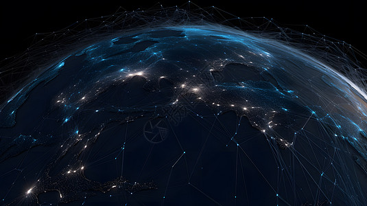 全球信息链科技制造科技链高清图片