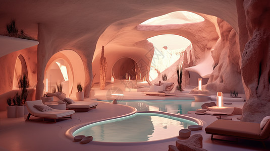 创意洞穴酒店设计图片