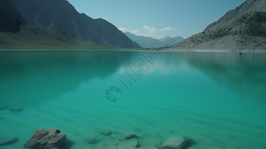 美丽湖泊风景图片