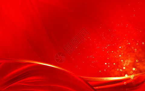 闪耀光效大气红色背景设计图片