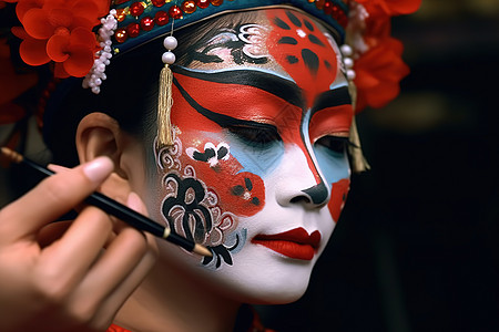 京剧脸谱京剧戏服中国京剧文化传承插画图片下载-正版图片 京剧脸谱京剧戏服中国京剧文化传承插画图片下载-正版图片