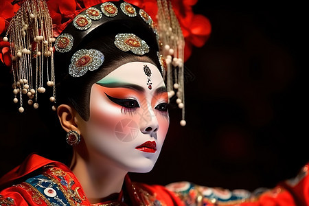中国戏曲文化传承表演者图片