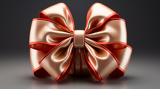 漂亮精致的蝴蝶结礼物盒装饰背景图片