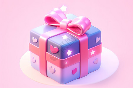 礼物盒3D游戏元素图标图片