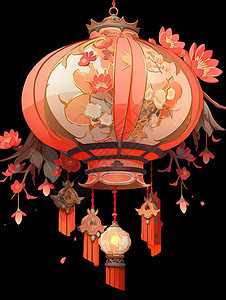 中秋节花灯中国风灯笼图片
