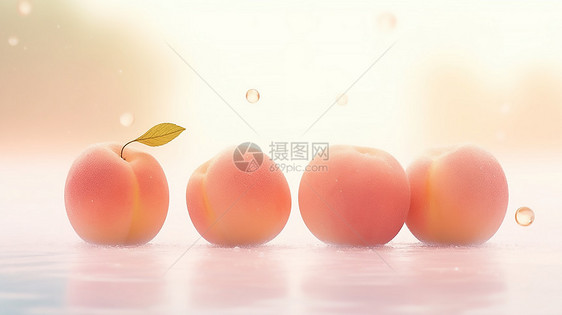 Q弹的水蜜桃图片
