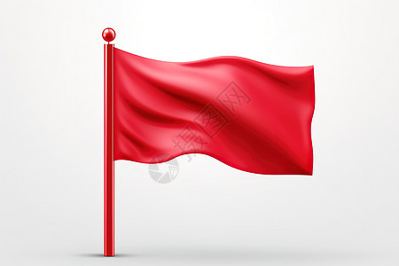 红色旗帜红旗飘飘图片