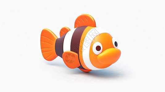 小丑鱼3D图标图片