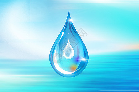 世界节水日世界水日背景设计图片