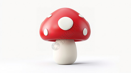 蘑菇3D图标图片