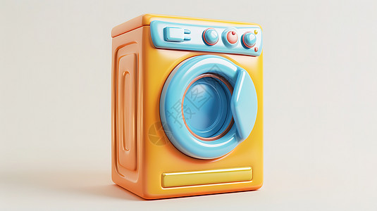 电器洗衣机图标插画