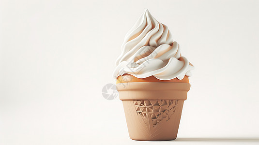 美味的雪糕立体3D图标图片