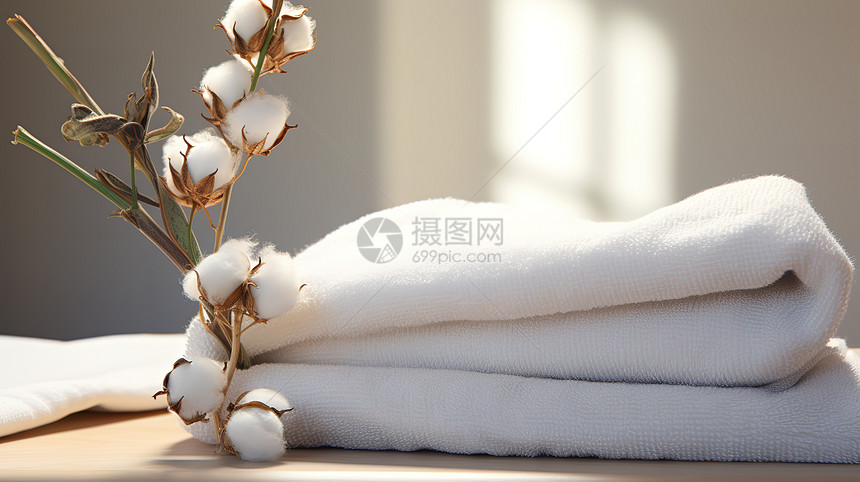 毛巾棉制品图片
