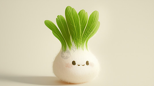 羊毛毡可爱的卡通蔬菜图片