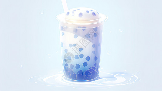 奶茶3D图标图片