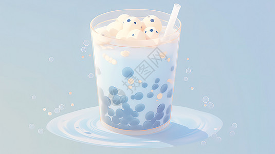 奶茶3D图标图片