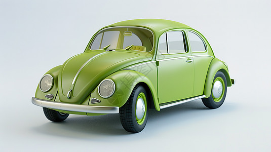 汽车图标素材汽车3D图标插画