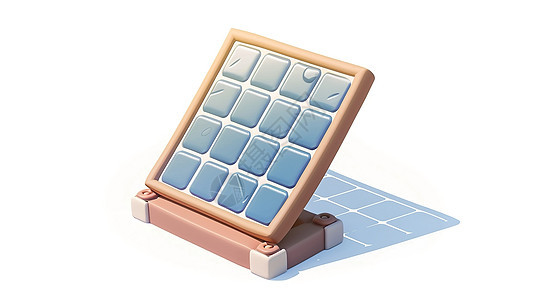 太阳能3D图标图片