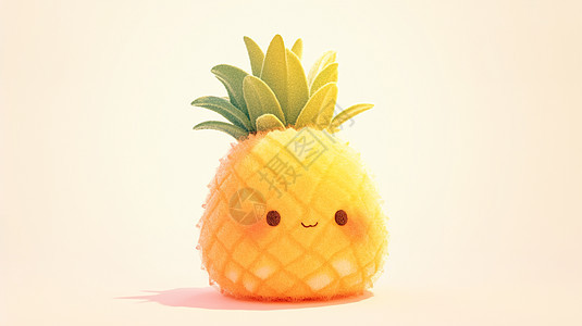 可爱卡通菠萝图片