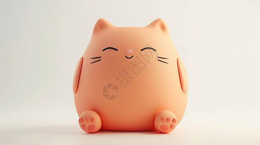 小猫3D图标图片