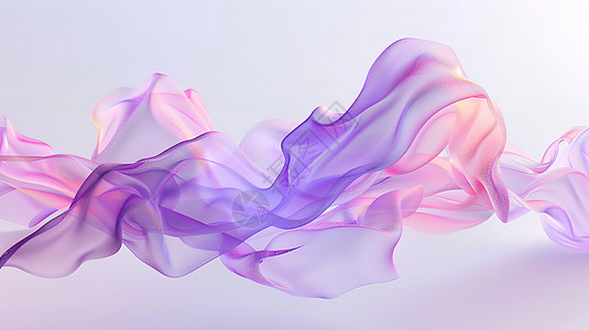 流体粉彩形状紫色图片