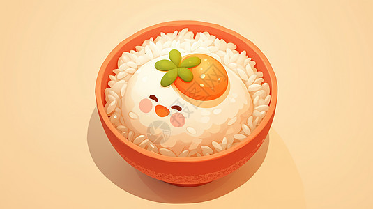 美味的米饭美食图片