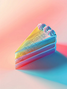 可爱蛋糕3D图片