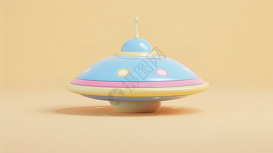 外星飞船3D图标图片