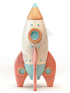 火箭3D图标图片