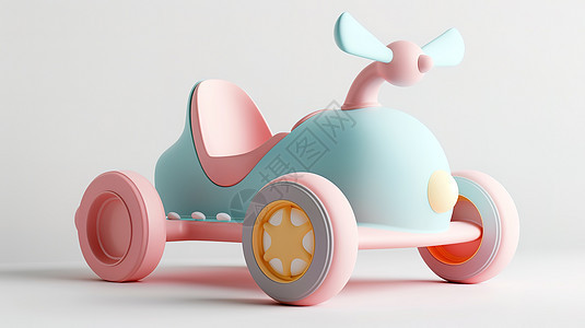 儿童玩具飞机3D图片