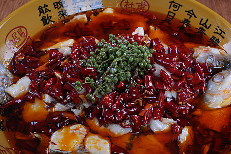 水煮鱼 川菜 烧烤 辣椒 烧烤 撸串 菜谱 美食 美味 高清大图背景图片