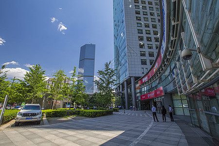 北京CBD北京瑰丽酒店背景