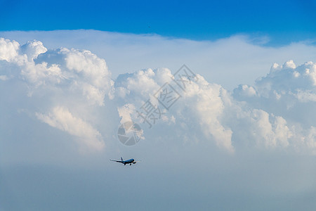 空中漫步云中漫步 飞机背景