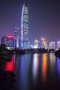 夜景·深圳背景图片