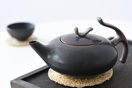 茶工艺茶壶背景
