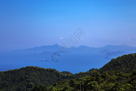 地理环境深圳·马峦山背景