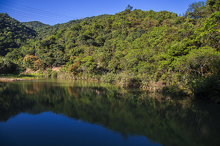 地理环境深圳·马峦山背景