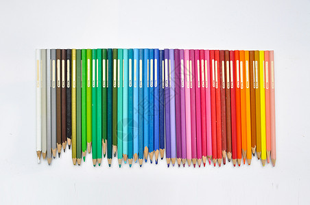 色彩画笔丰富多彩的笔背景