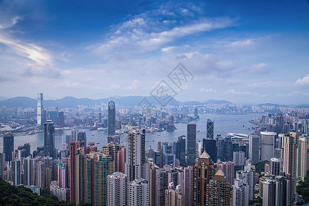 俯瞰香港香港背景