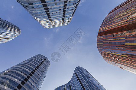 日本著名建筑SOHO的高楼背景