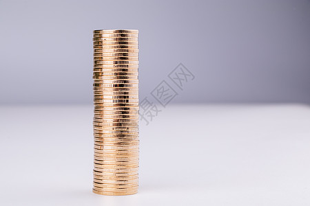 5角硬币商业金融硬币摆拍背景