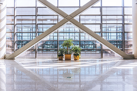 机场航站楼站内局部图片