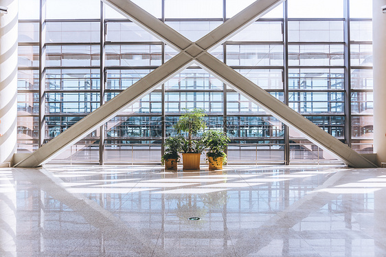 机场航站楼站内局部图片