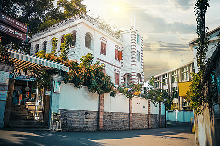 鼓浪屿街道福建泉州高清图片