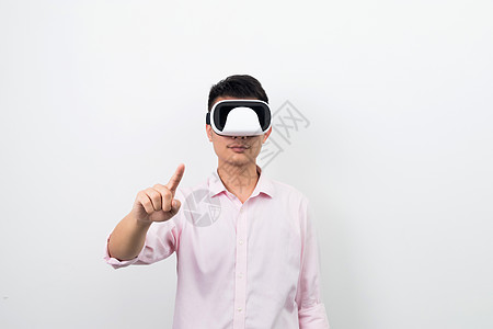 虚拟现实VR点击素材高清图片