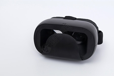 黑色VR眼镜正面拍摄高清图片