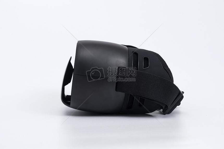 黑色VR眼镜侧面产品图图片