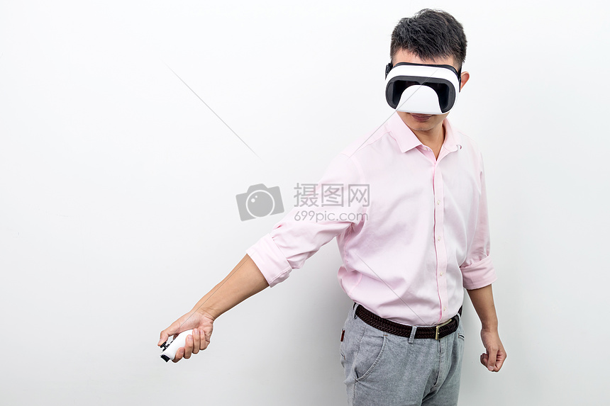 虚拟现实VR格斗动作图片