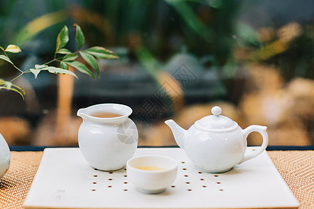 红茶叶美味茶の静物背景