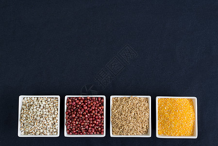 红豆糯米饭五谷杂粮设计图片